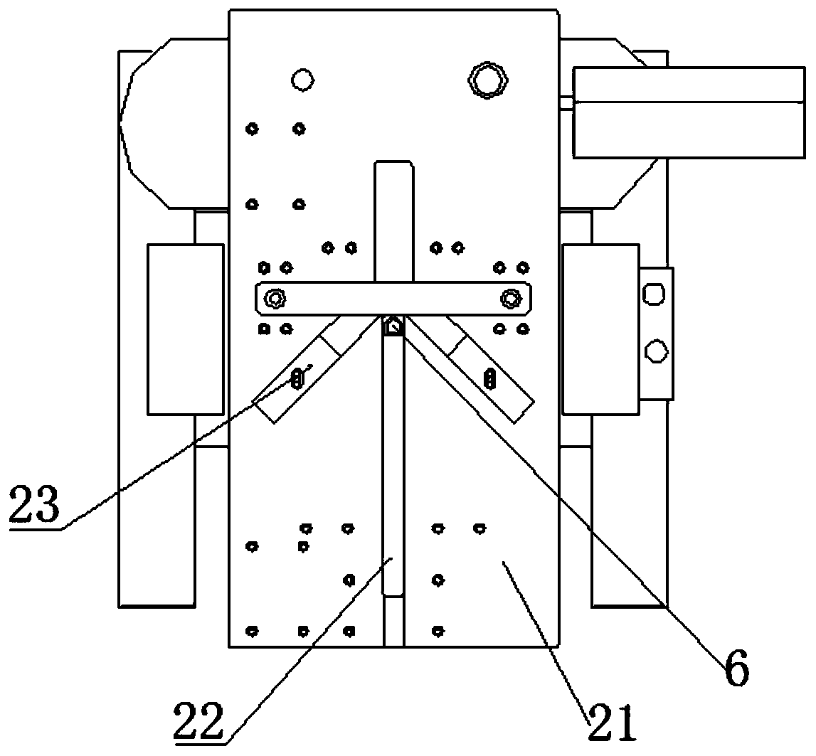 Frame strip nailing machine and nailing method