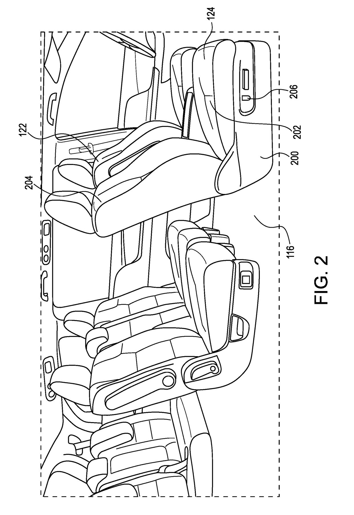 Removable seat for a motor vehicle