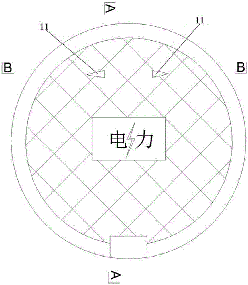 Antitheft well cover and opening tool for antitheft well cover