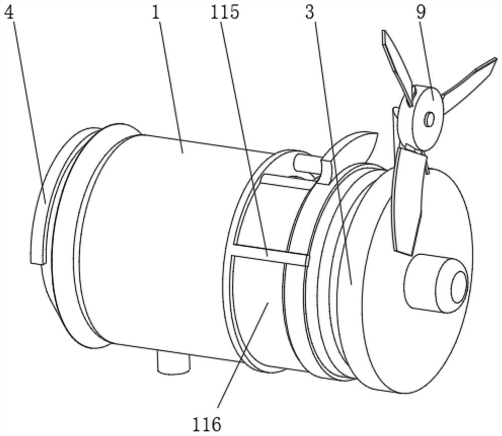 A large-scale water purification device for water conservancy projects