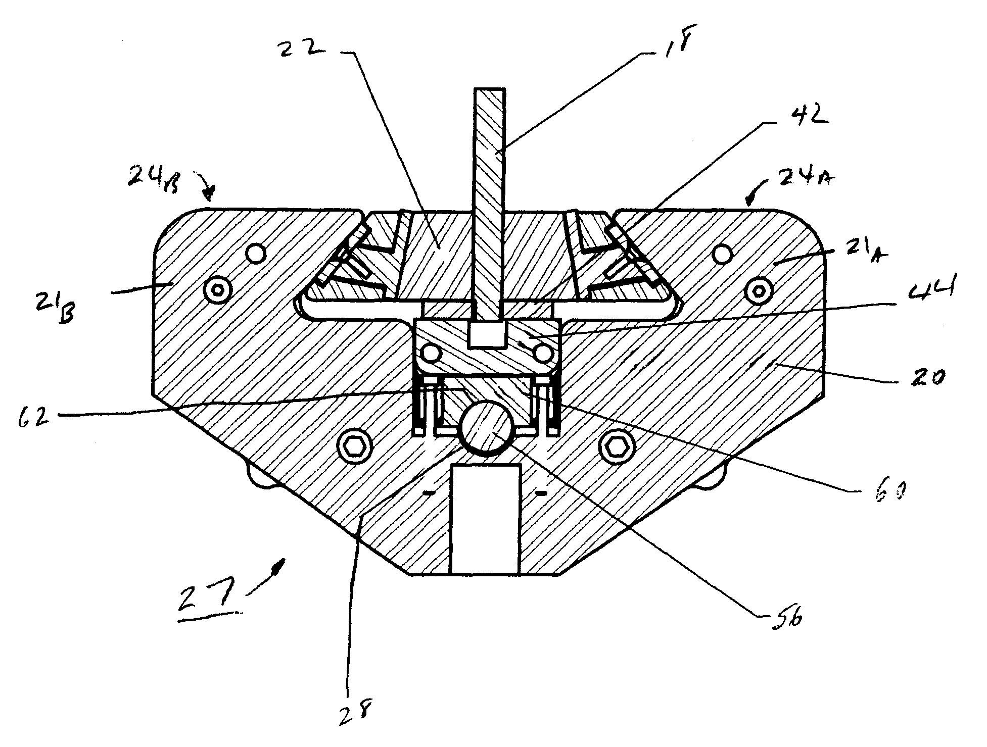 Apparatus for a cam-based jack assembly for use in materials, testing machines and an accompanying method for use therewith