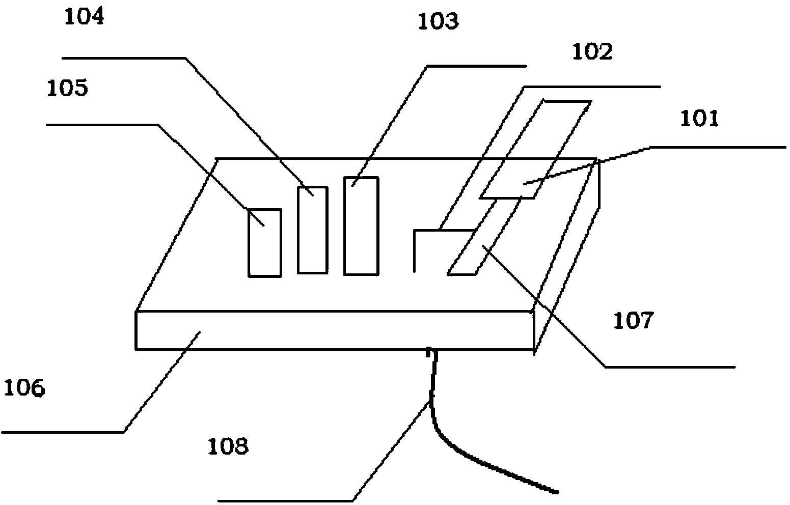 Vehicle-mounted multi-frequency integrated antenna device
