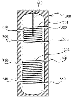 Multi-energy combination hot water system and multi-energy control switching method