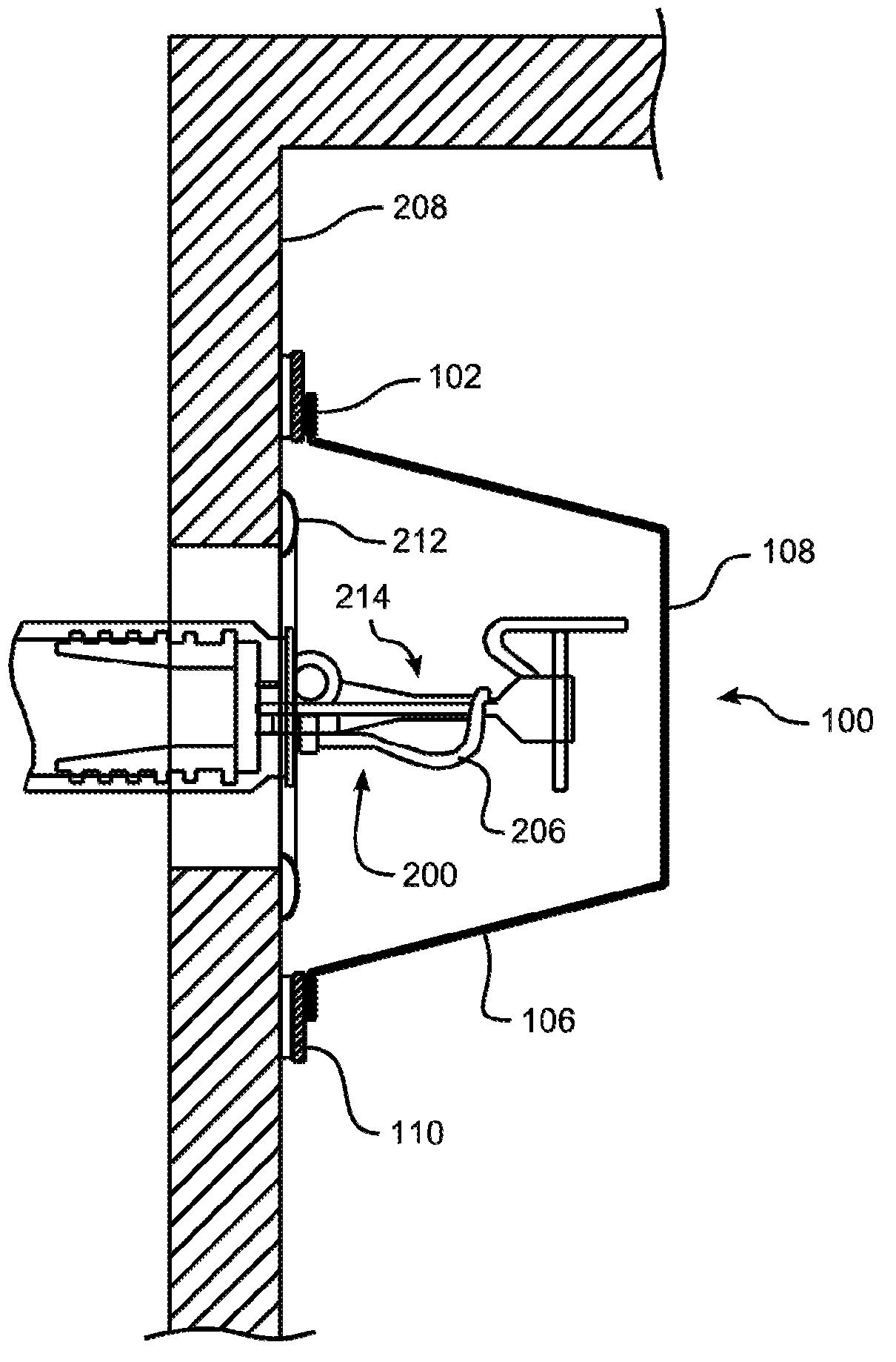 Apparatus for reducing the incidence of tampering with automatic fire sprinkler assemblies