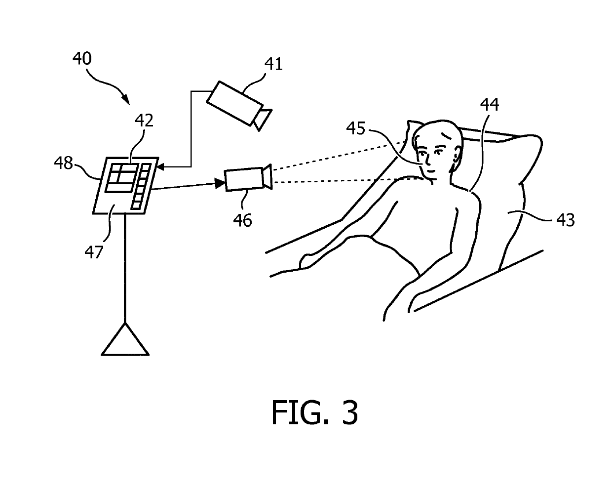 System and method for skin detection of a human subject