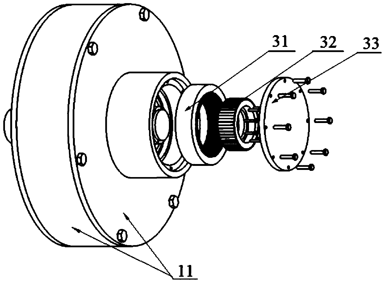 Magnetorheological brake device and magnetorheological brake system based on wearable exoskeleton