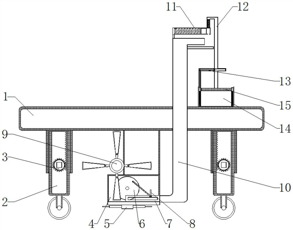 A hand-push automatic weeding bagging and automatic sealing device for convenient collection