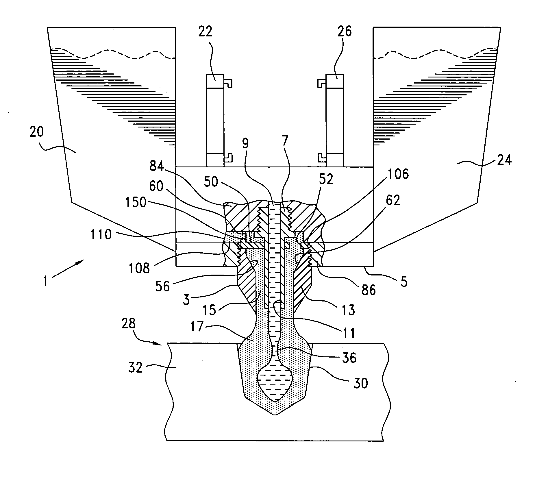 Confection center fill apparatus and method