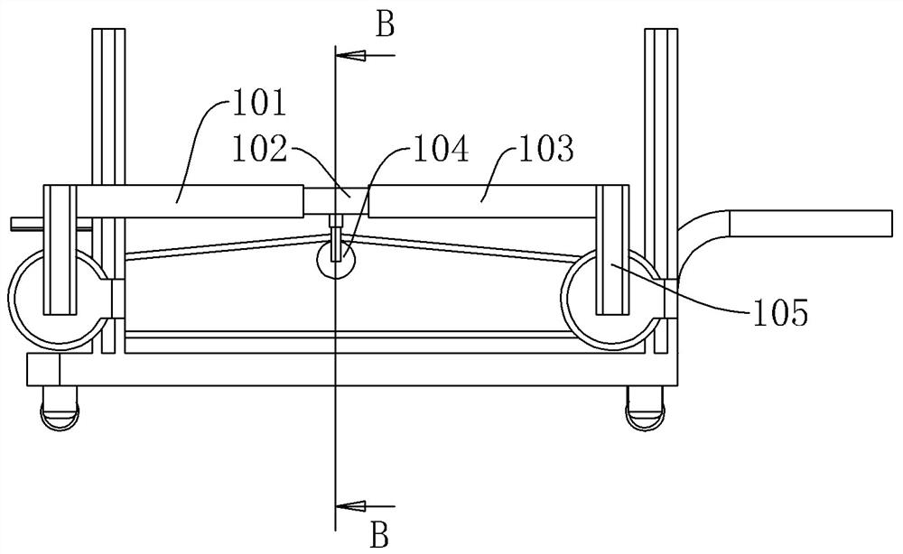 A liftable support platform for municipal engineering construction