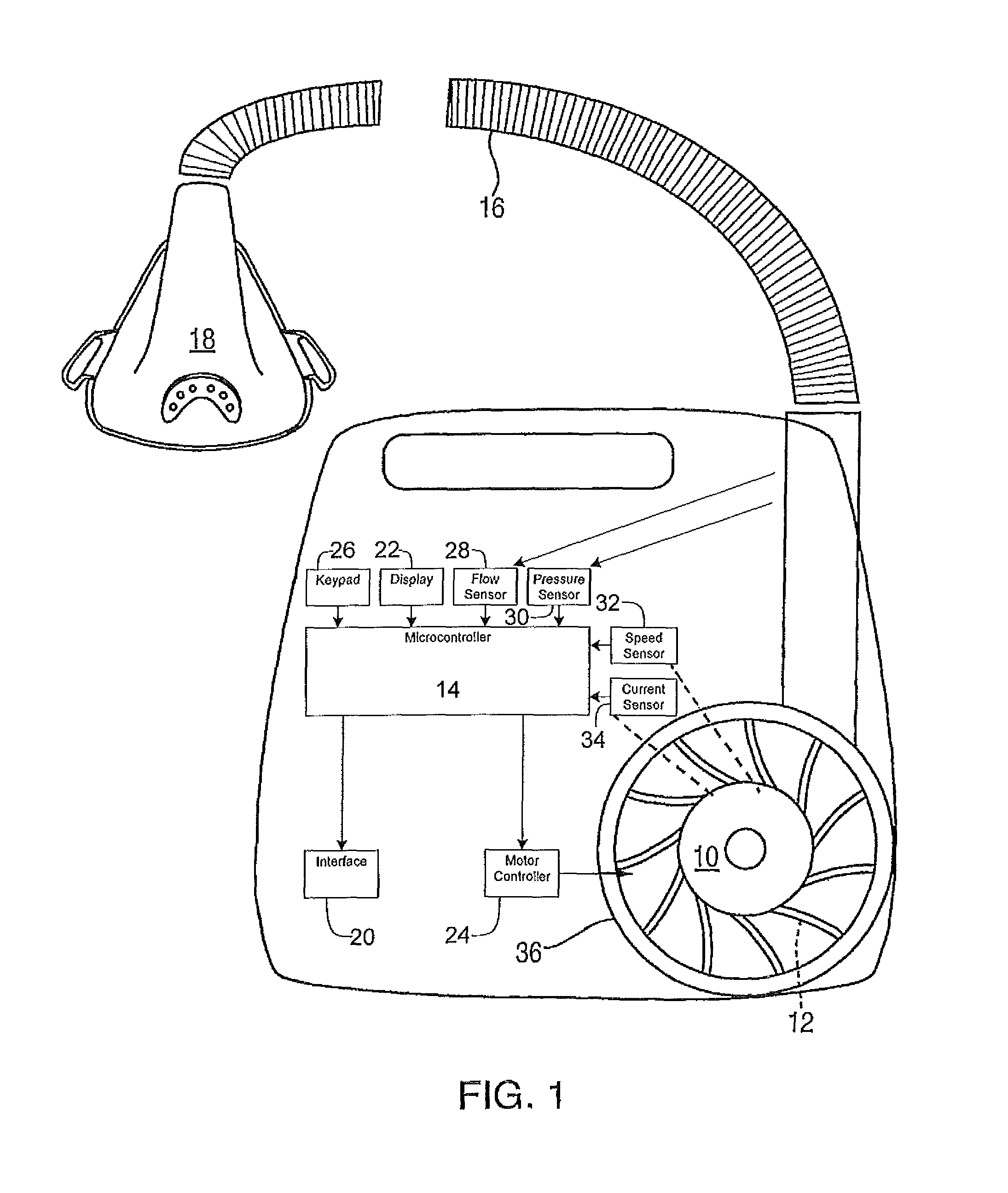 Method and apparatus for improving flow and pressure estimation in CPAP systems