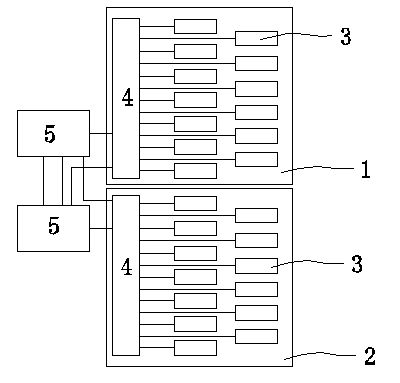 Ultra-supercritical boiler heating-surface wall-temperature monitoring system and monitoring method