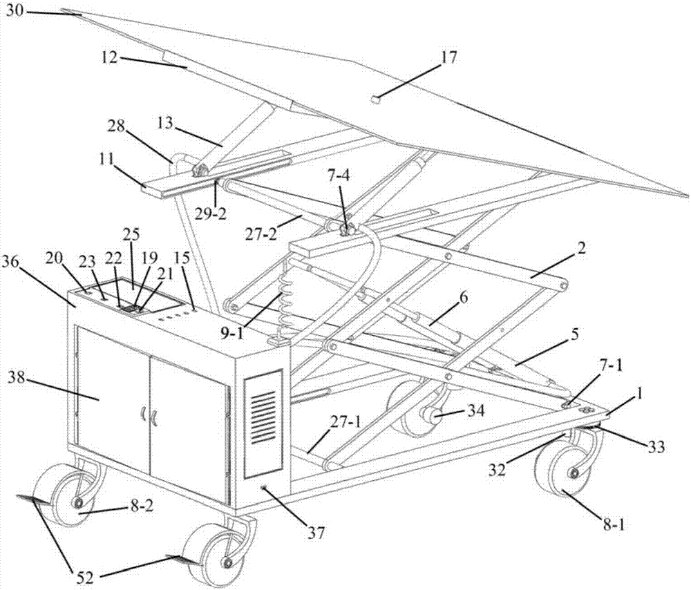 High precision positionable full-automatic three dimensional adjustable solar radiation testing device