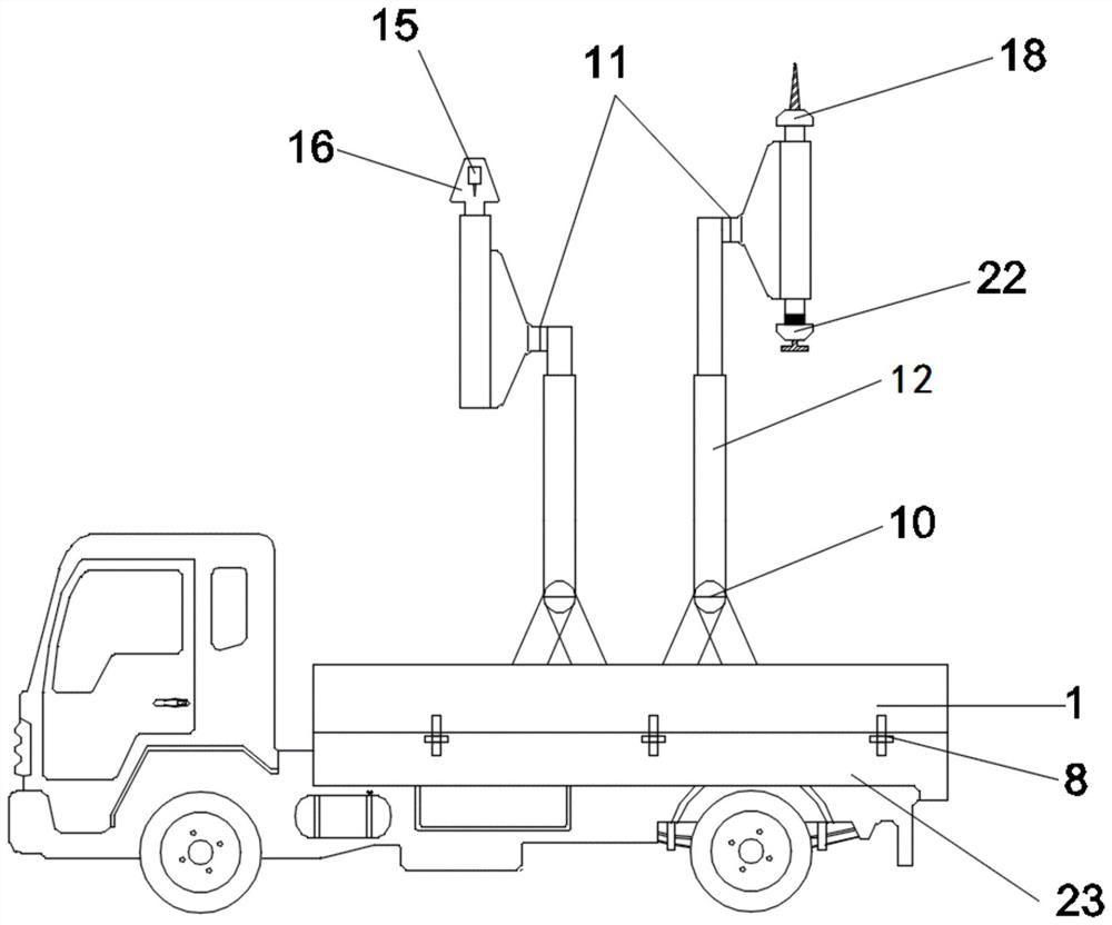 Assembled vehicle-mounted seismic image detection system and method suitable for tunnel interior
