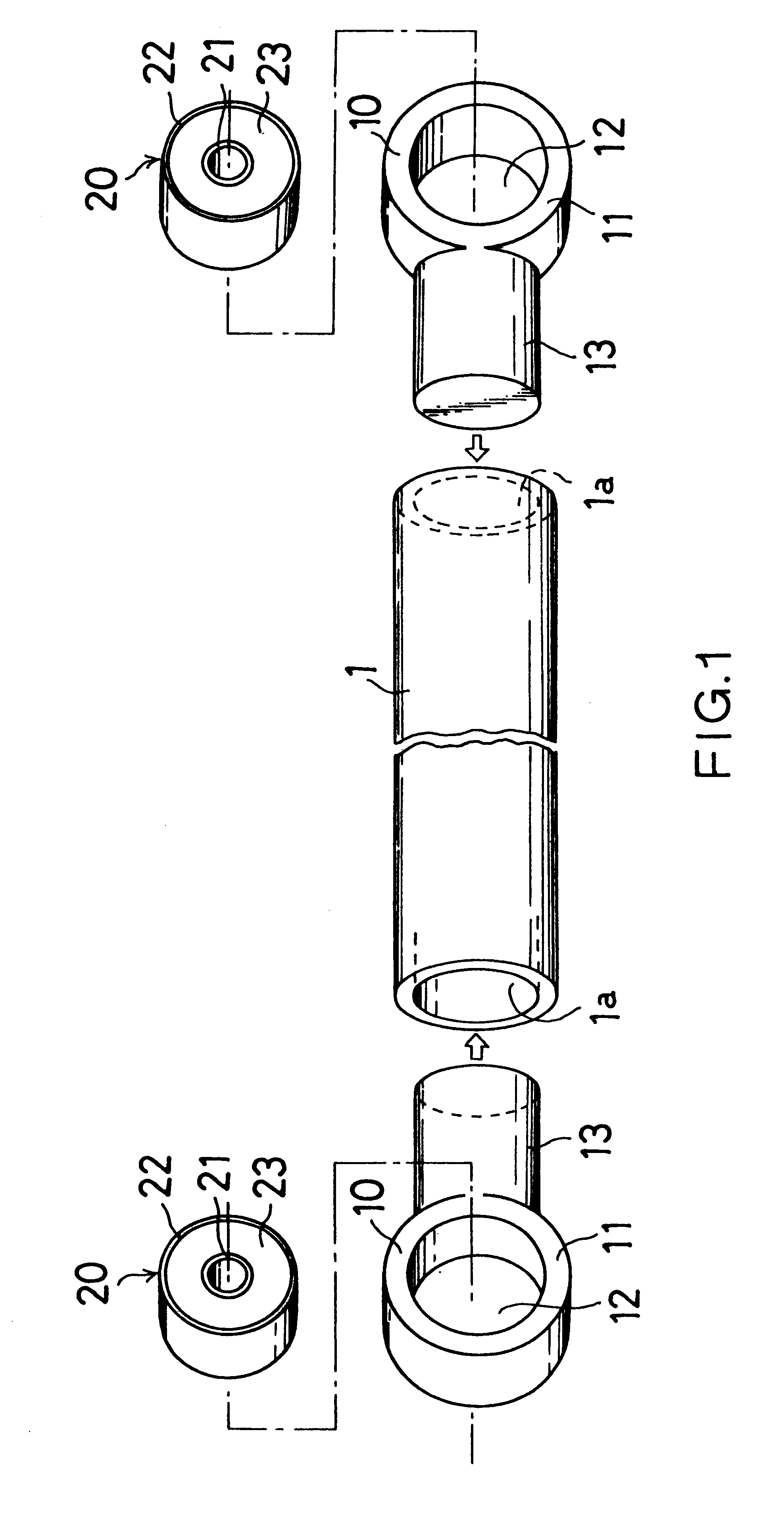 Connected structure and method for manufacturing the same