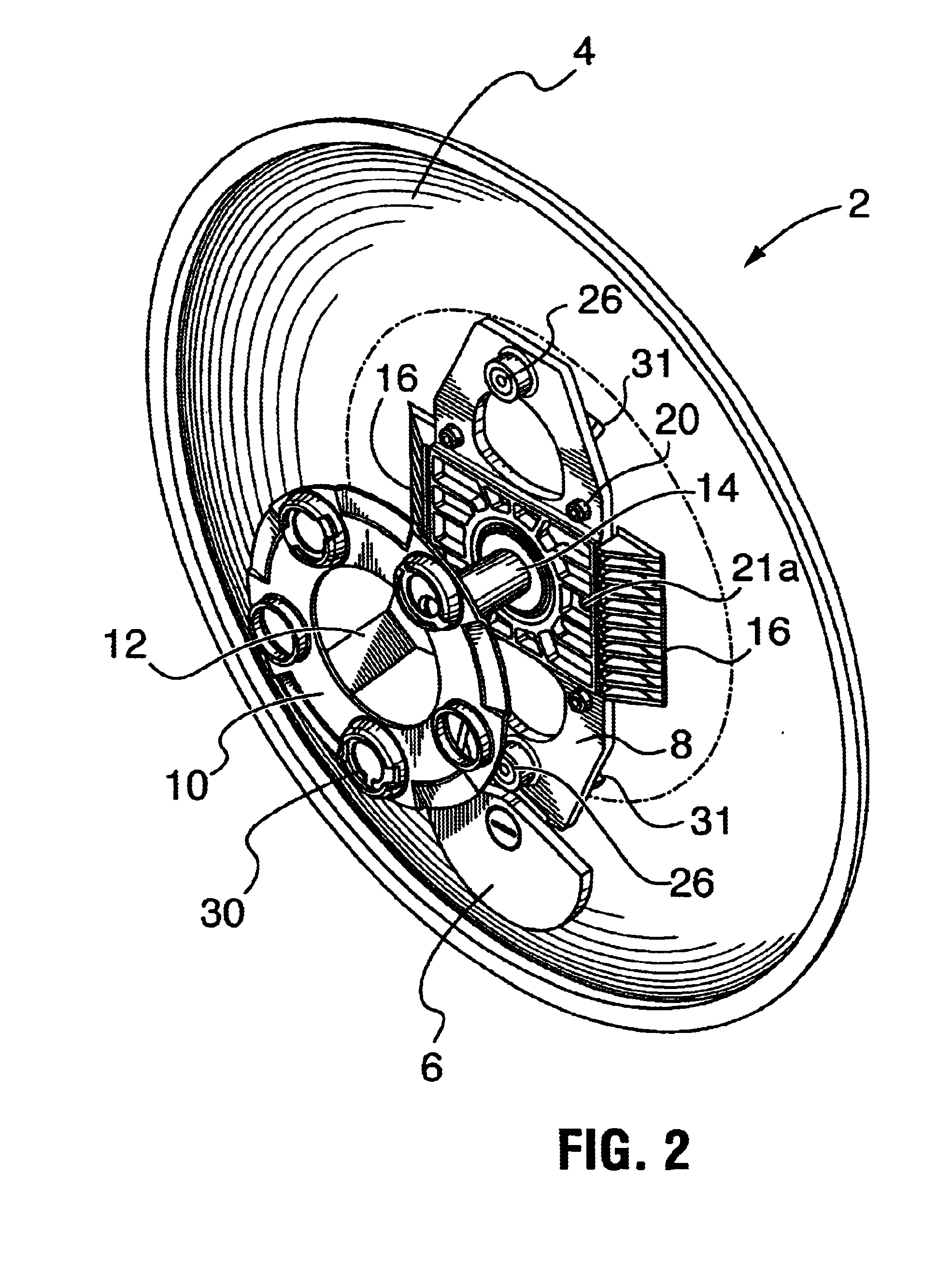 Non-rotating wheel cover