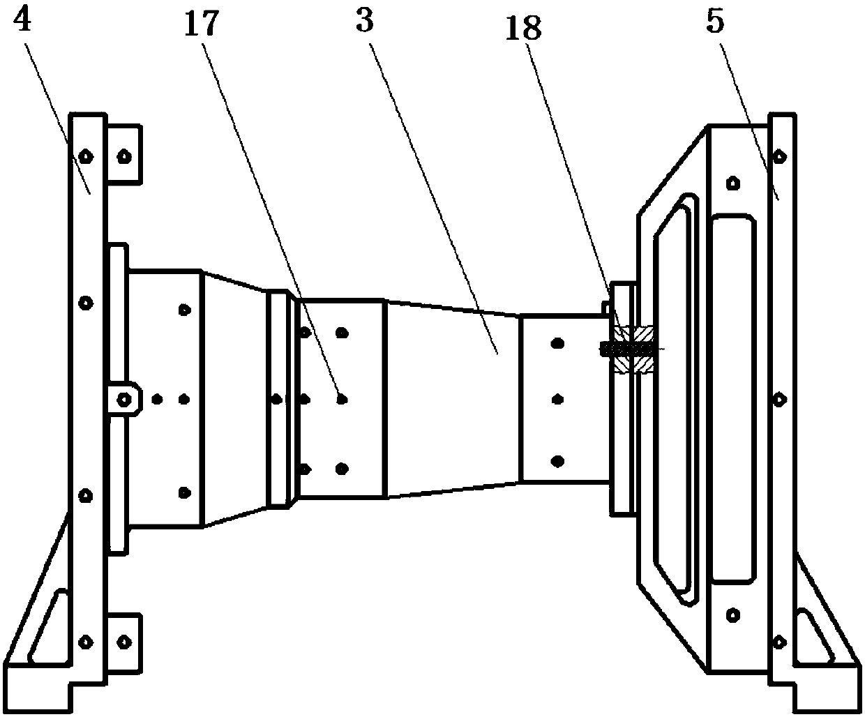 Spatial camera with surrounding support type electronics assembly