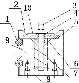 Lower die of bending machine and auxiliary mechanism of lower die