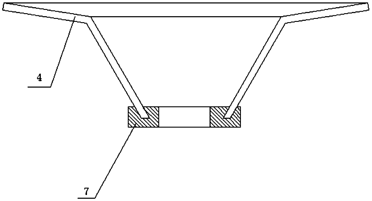 A waterproof bridge waterproof roof falling water fighting