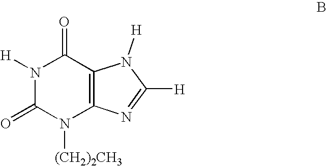 Derivatives of 8-substituted xanthines