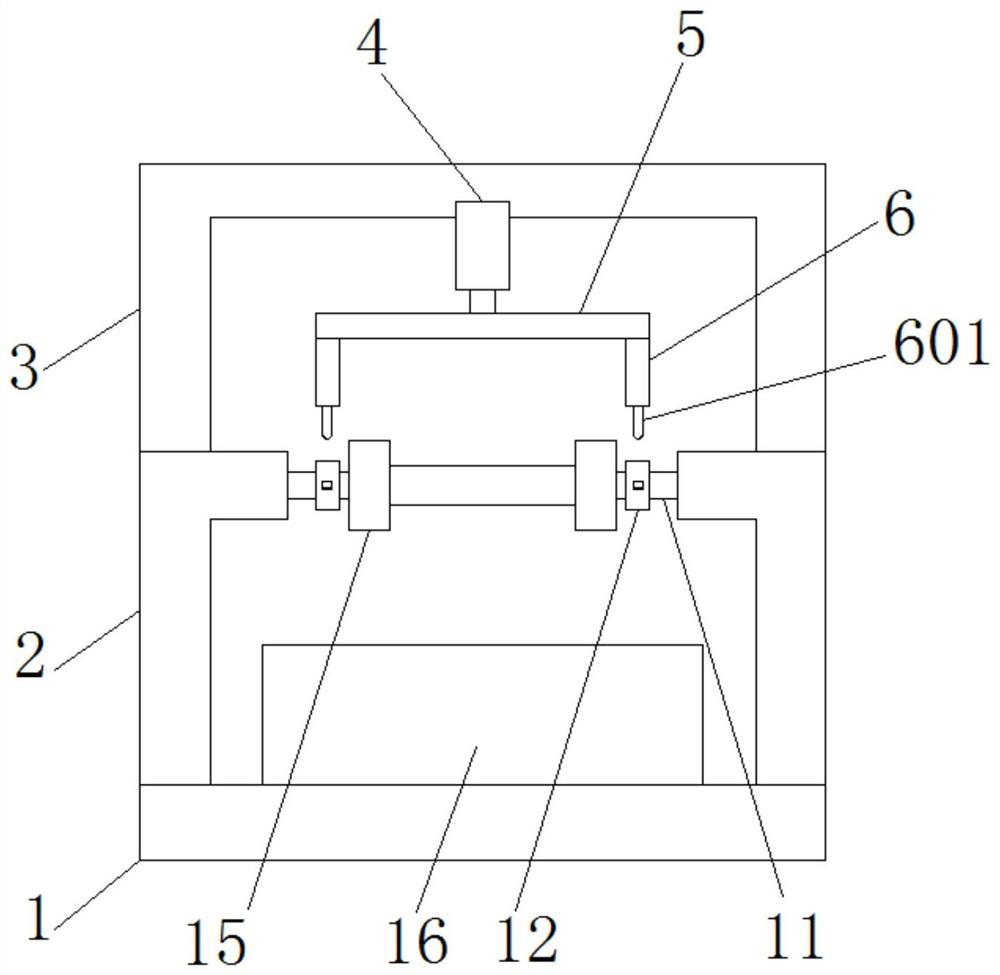 A continuous working device for winding new material semiconductor film