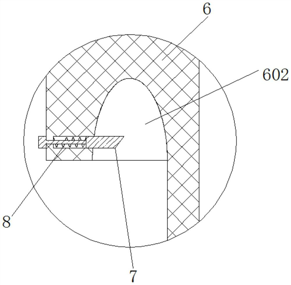 A continuous working device for winding new material semiconductor film