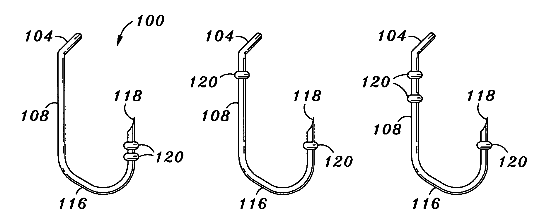 Modified fishhook for catch and release applications