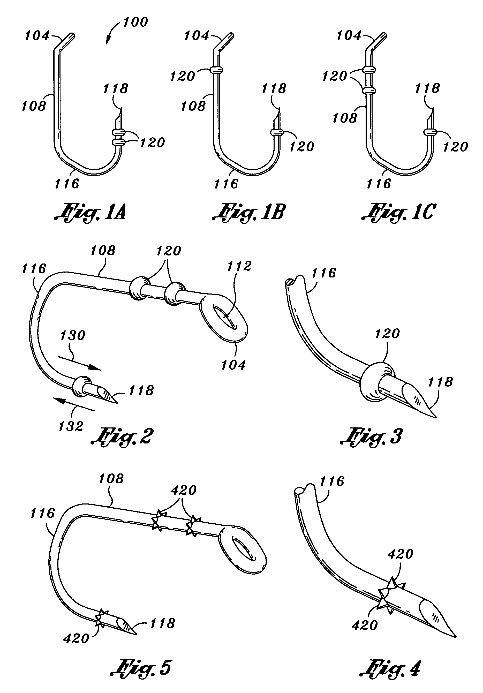 Modified fishhook for catch and release applications
