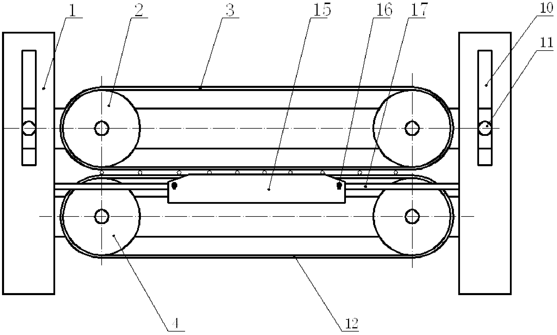 Semi-automatic end scalding equipment