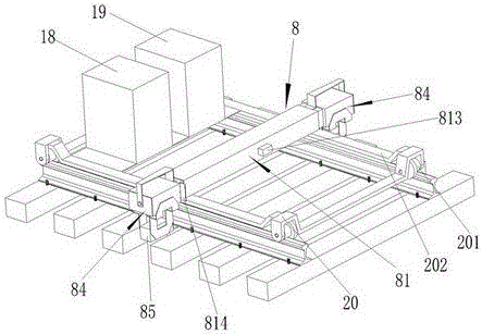 Mechanical-electrical-hydraulic integration equipment for sleeper replacement