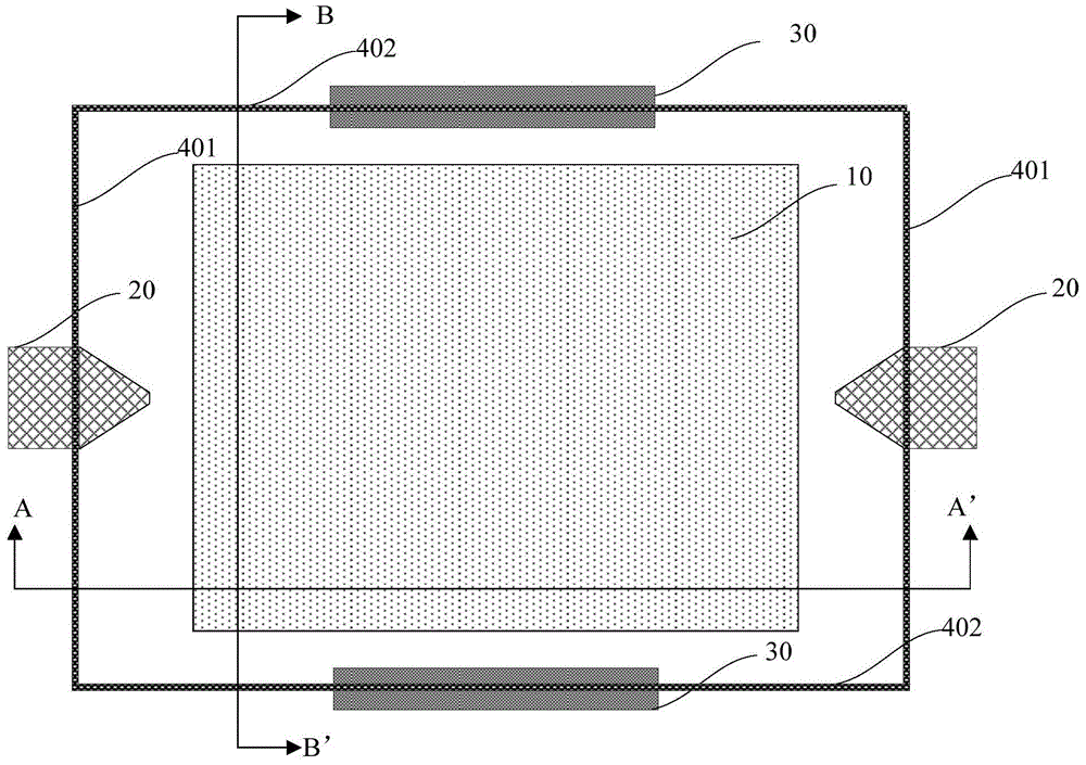 Substrate separation method and device