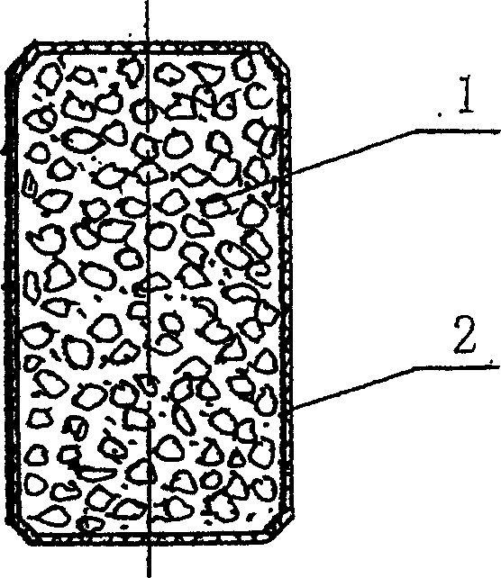 Cork plug for bottle with protecting film