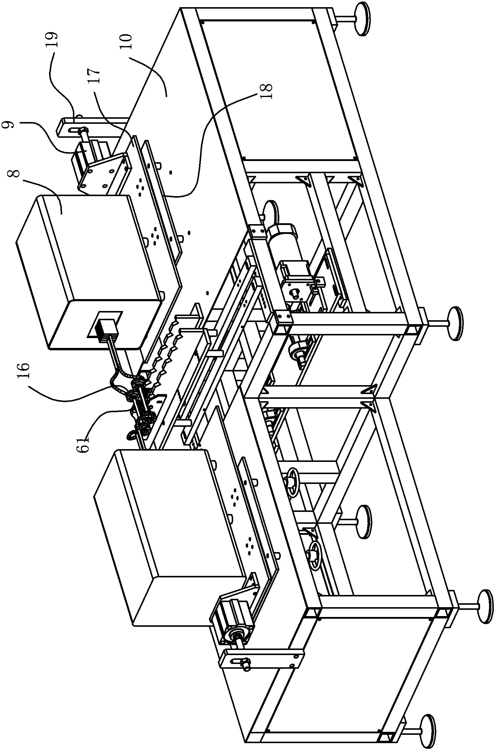 Motor shaft quenching equipment