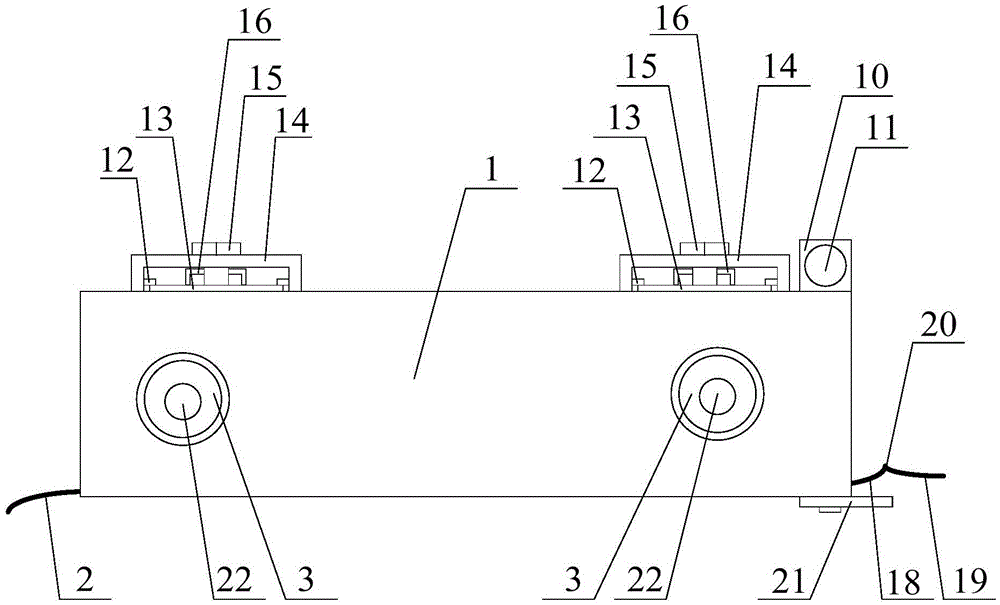 Conveying trough for a combine harvester