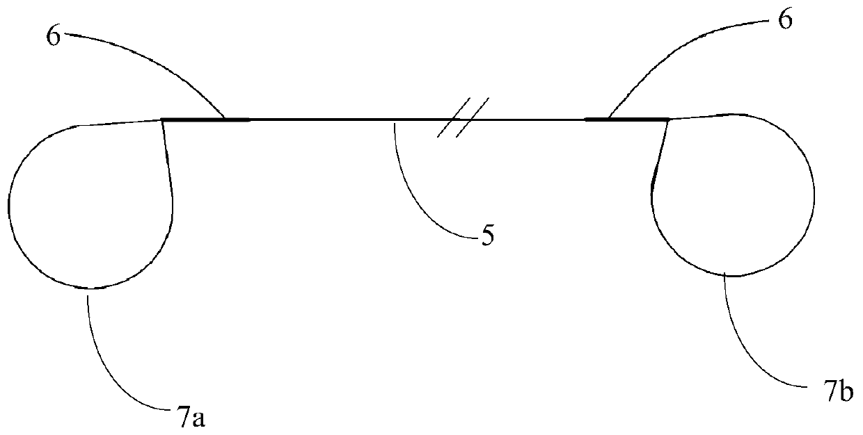 Joint connecting device of self-setting mortar continuous wall composite HDPE membrane and method of device