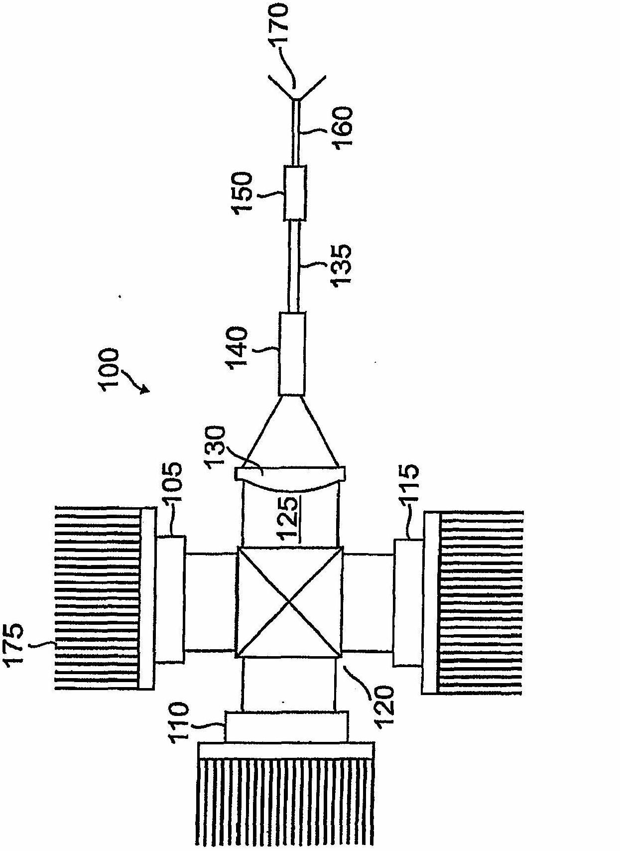 Photonic lattice LEDs for ophthalmic illumination