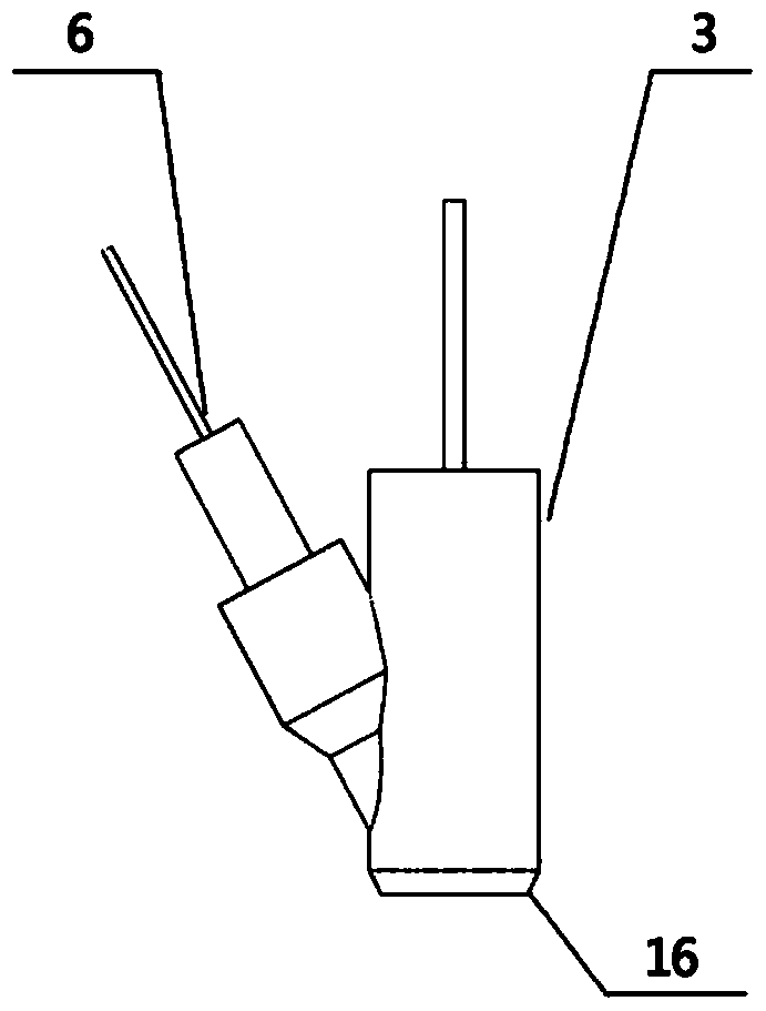 Bypass hot wire plasma arc welding device and welding method