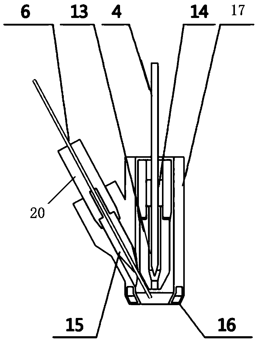 Bypass hot wire plasma arc welding device and welding method