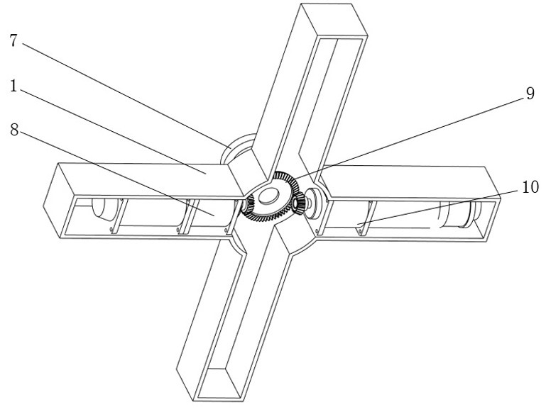 A three-dimensional test turntable with adjustable rigidity and its rigid debugging method