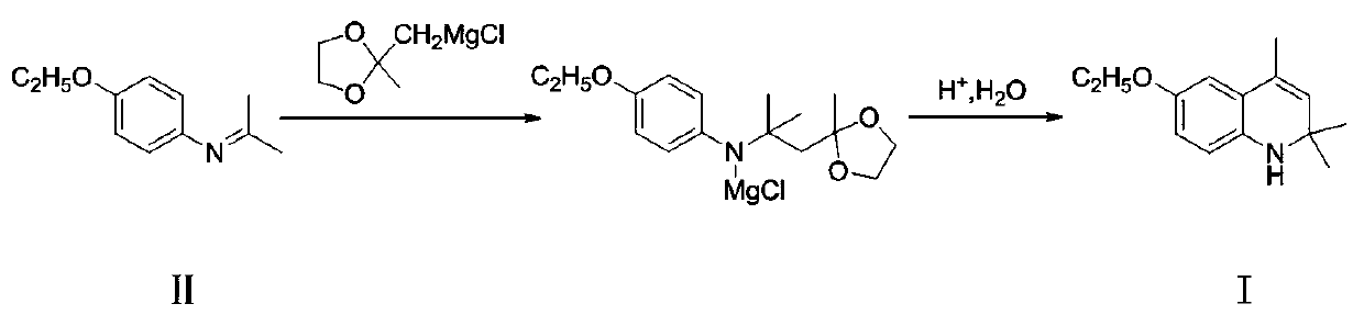 A kind of preparation method of ethoxyquinoline