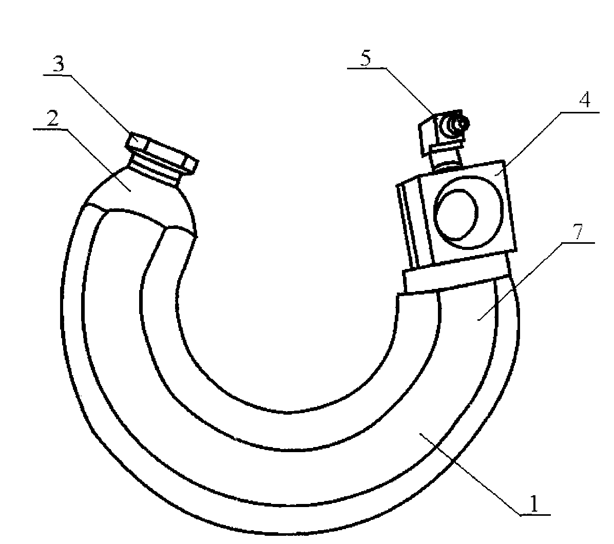 Manufacturing method of ring-shaped titanium alloy high-pressure cylinder