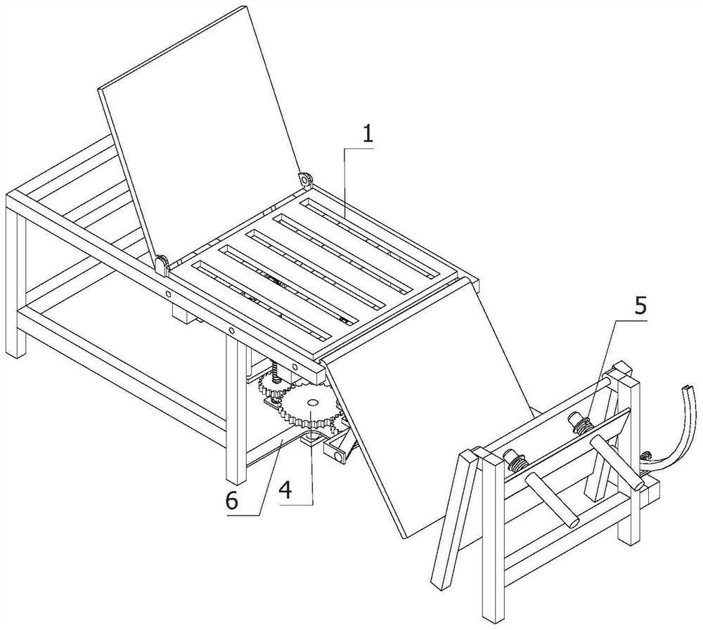 Using method of off-bed auxiliary device for postoperative patient