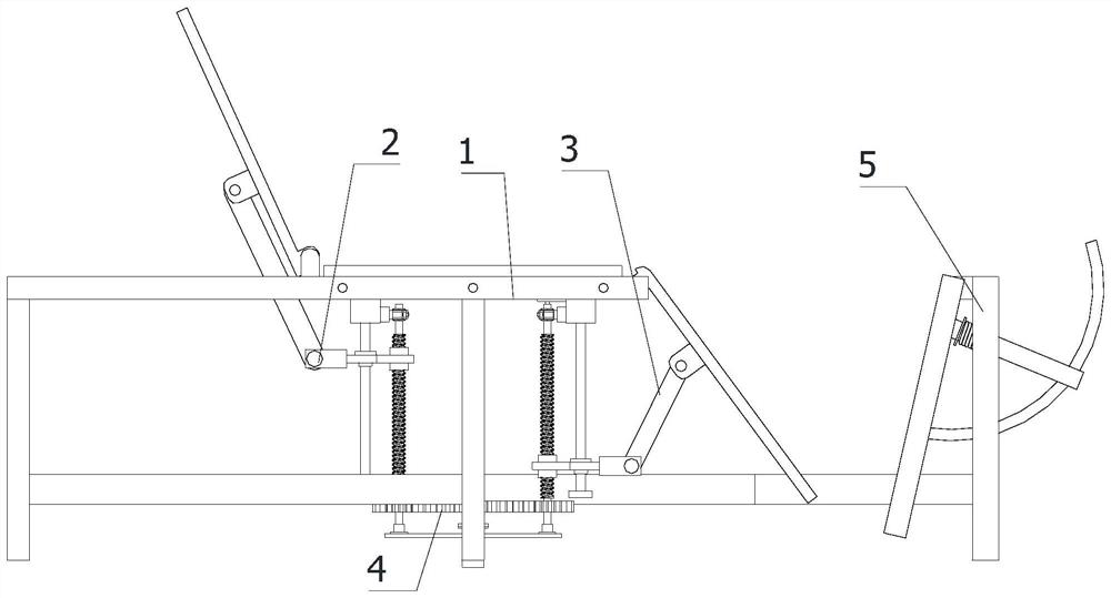 Using method of off-bed auxiliary device for postoperative patient