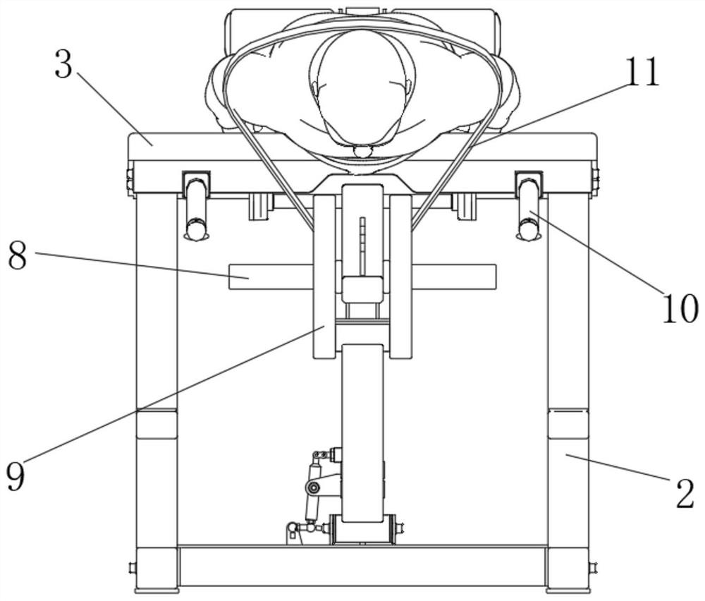 Weight-bearing type function-expanding back muscle group training device