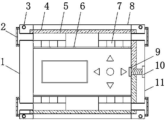 Direct digital control (DDC) controller for control over strong-to-weak electricity conversion of central air conditioner