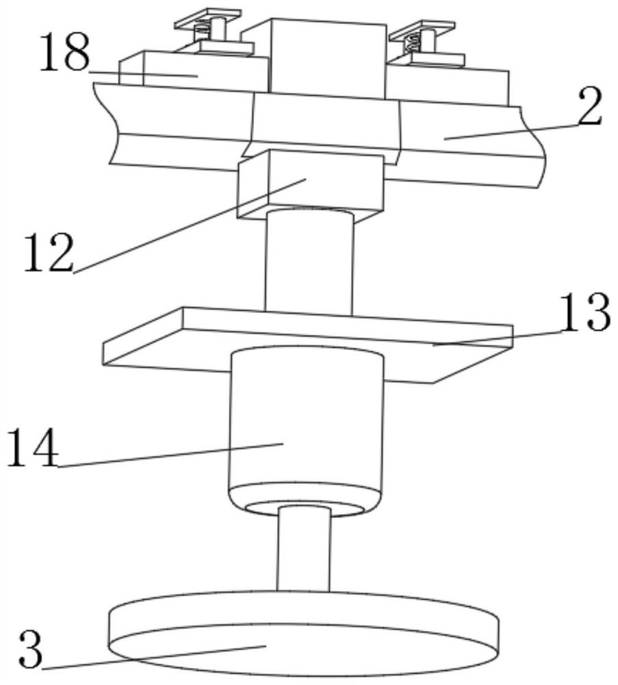 Polishing equipment for machining hardware bathroom parts and using method of polishing equipment