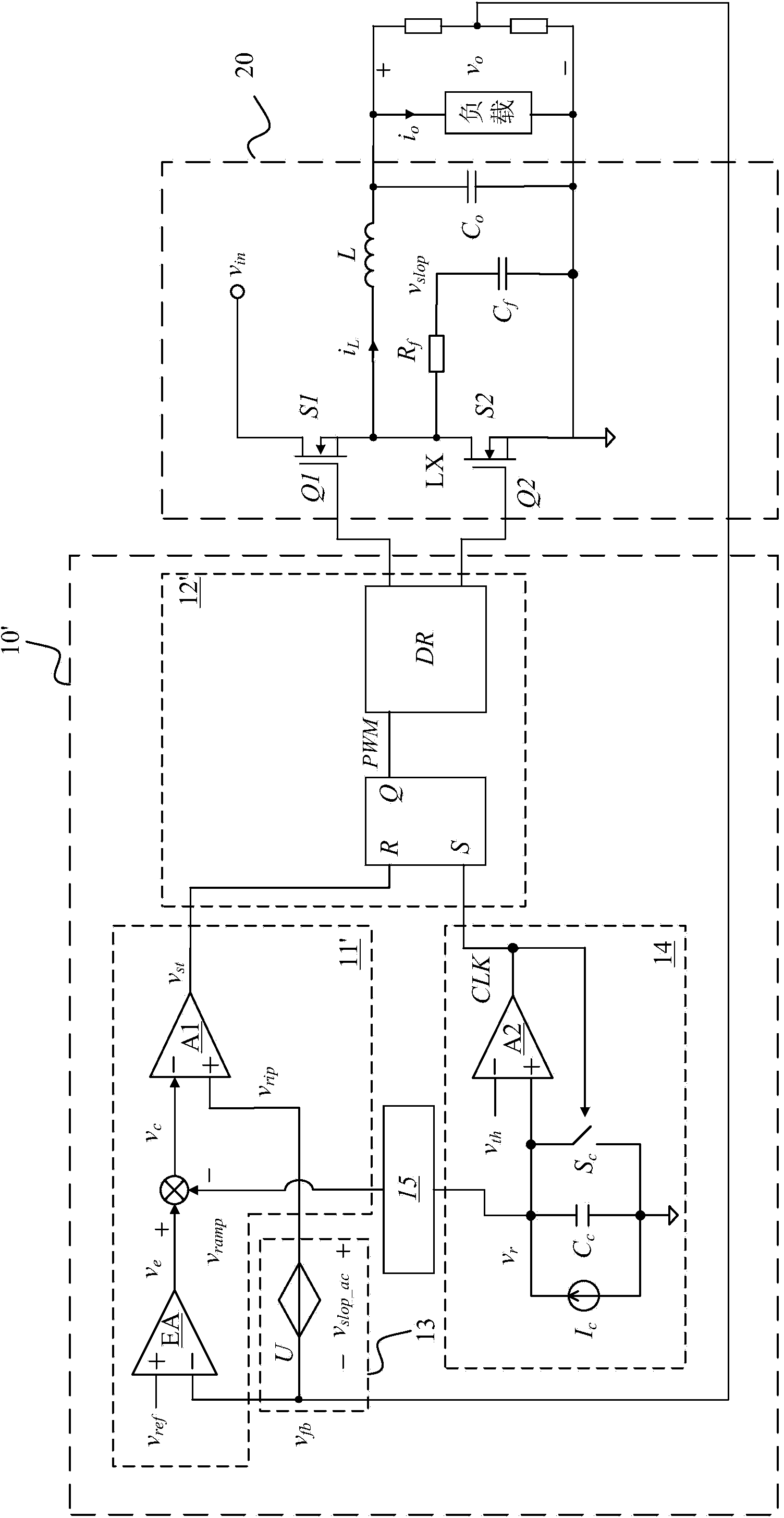 Control circuit, switching power supply and control method