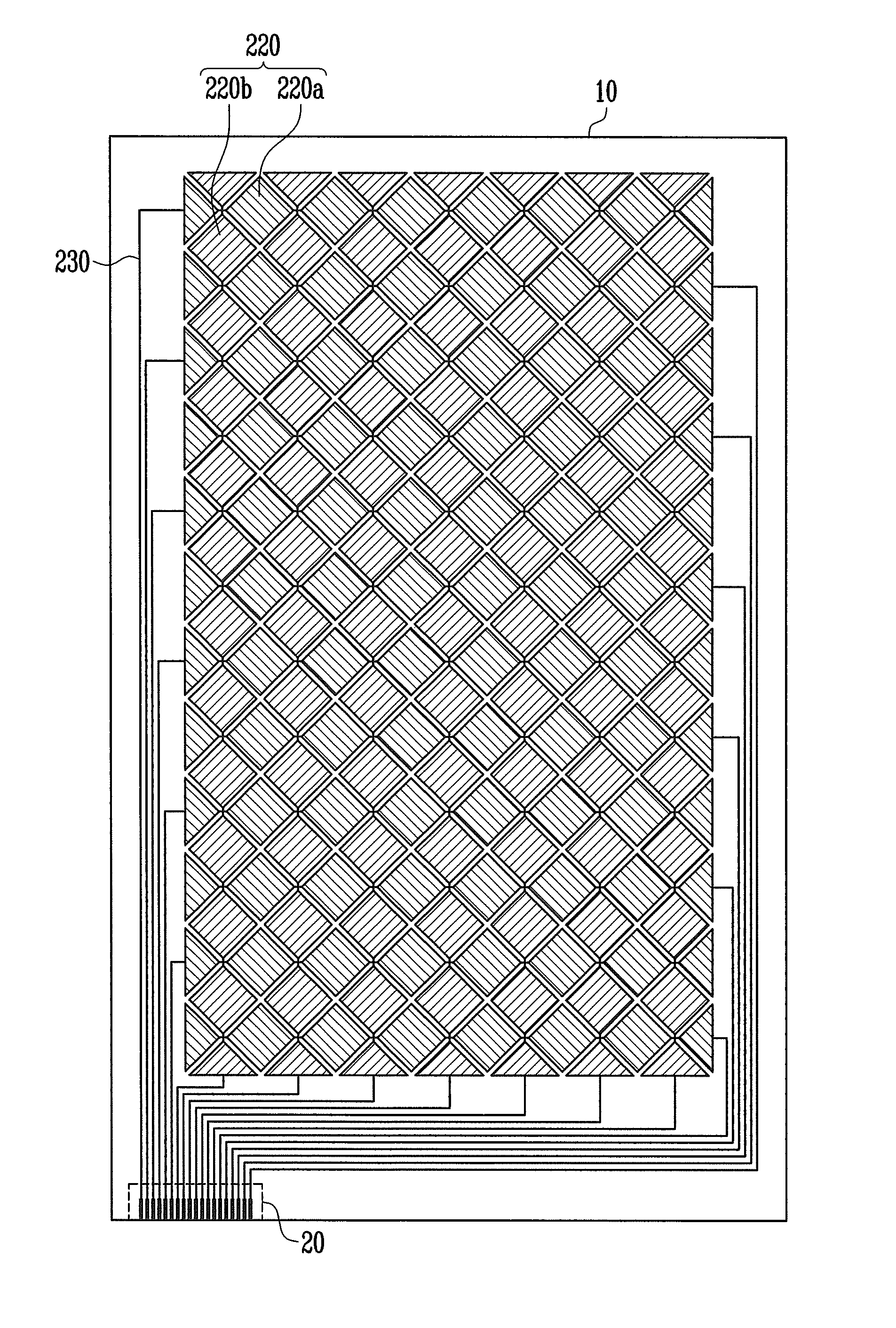 Touch screen panel and fabricating method for the same