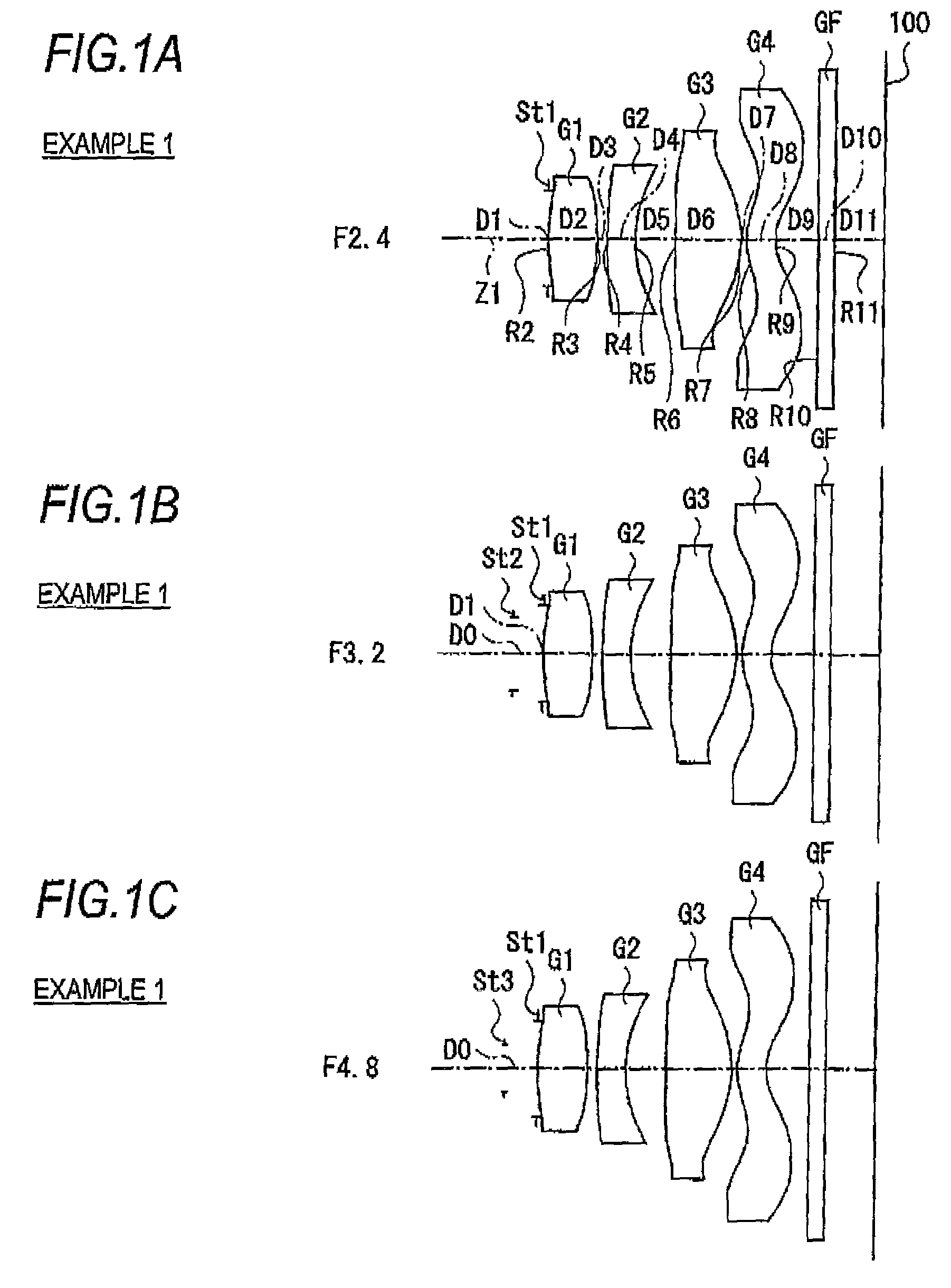 Imaging lens and image pickup device