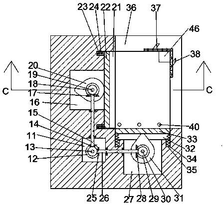 Full-automatic binding machine with fault alarming lamp