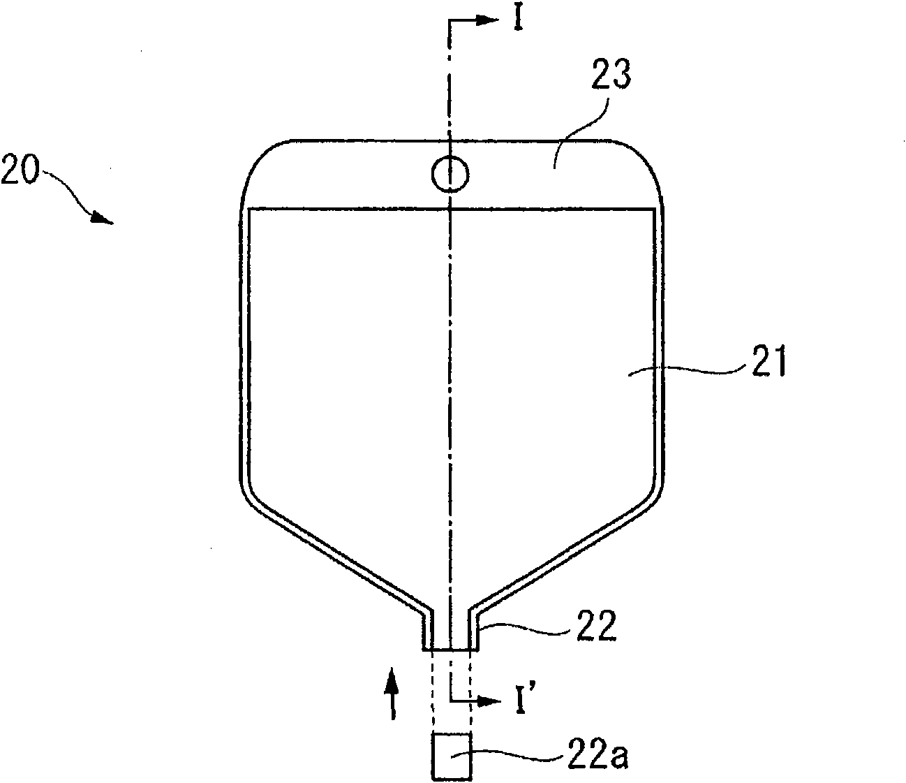 Multilayered body for medical containers and medical container